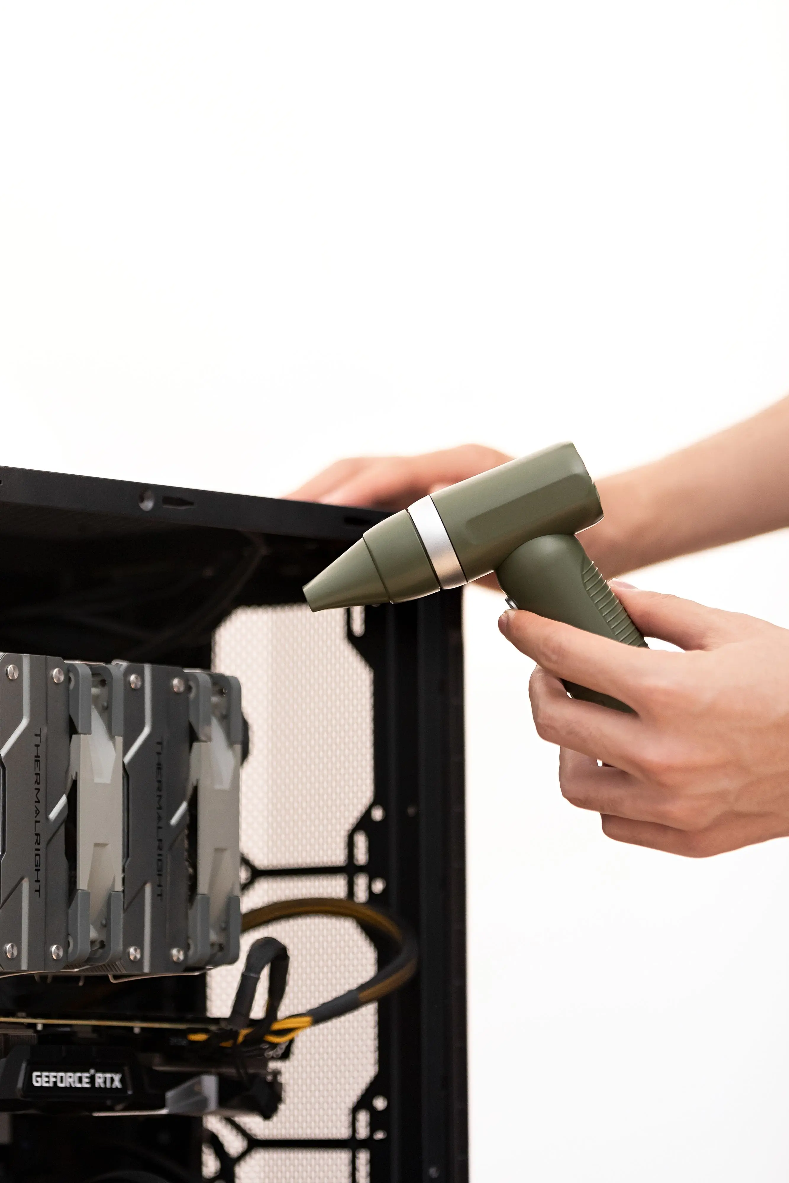 Multifunctional High speed Dust Blower Fan Rechargeable Portable Strong Wind Mini Pet Hair dryer Dust cleaner Campfire up Blower