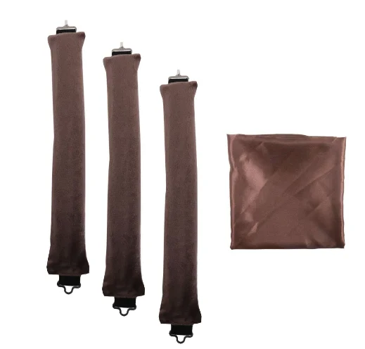 New Heatless Hair Curlers Curling Set Overnight Blowout Curls Rods No Heat Self Curling rod headband with silk scarf