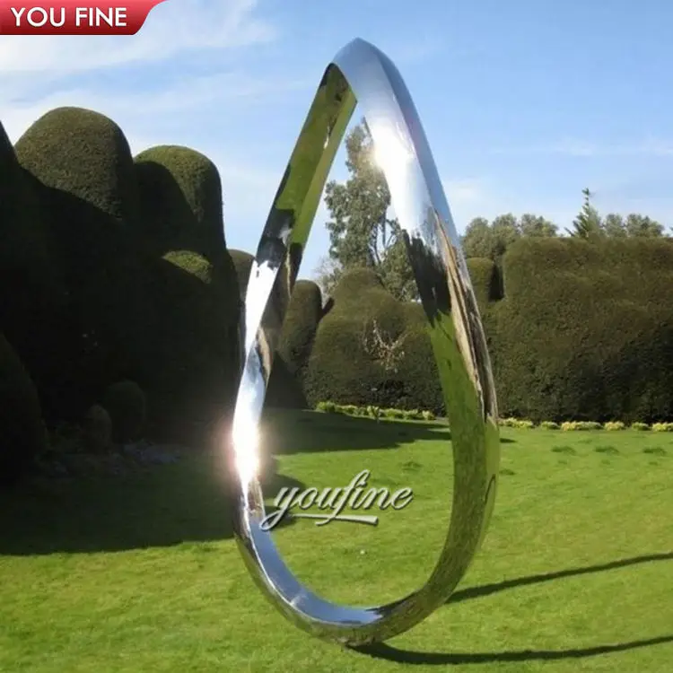 
Morden Metal Mirror Polished Stainless Steel City Sculpture 