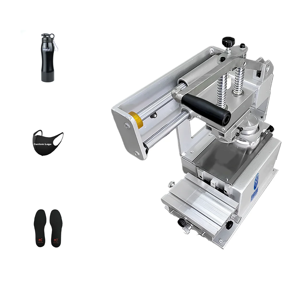 Stable Automatic Grade Manual Platform Pad Printer New Condition Screen Printer Paper Label Easy Operation Core Bearing