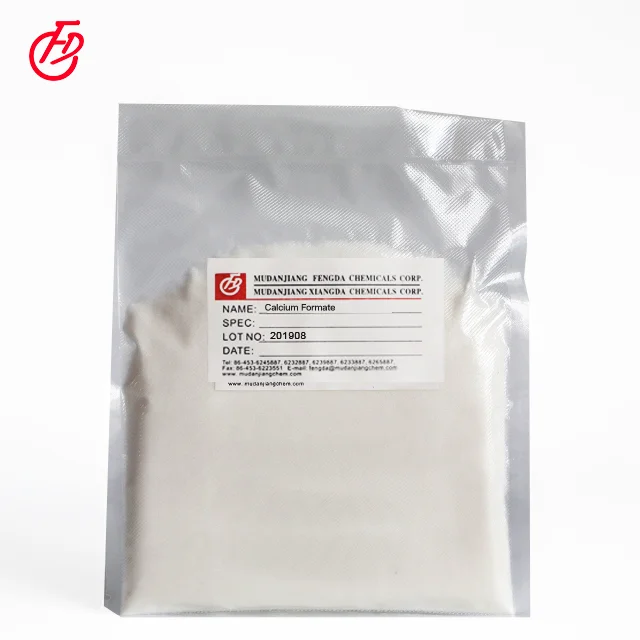 
Calcium Formate 98%min 1Bag(300g) Free Sample Fengda Calcium Formate 