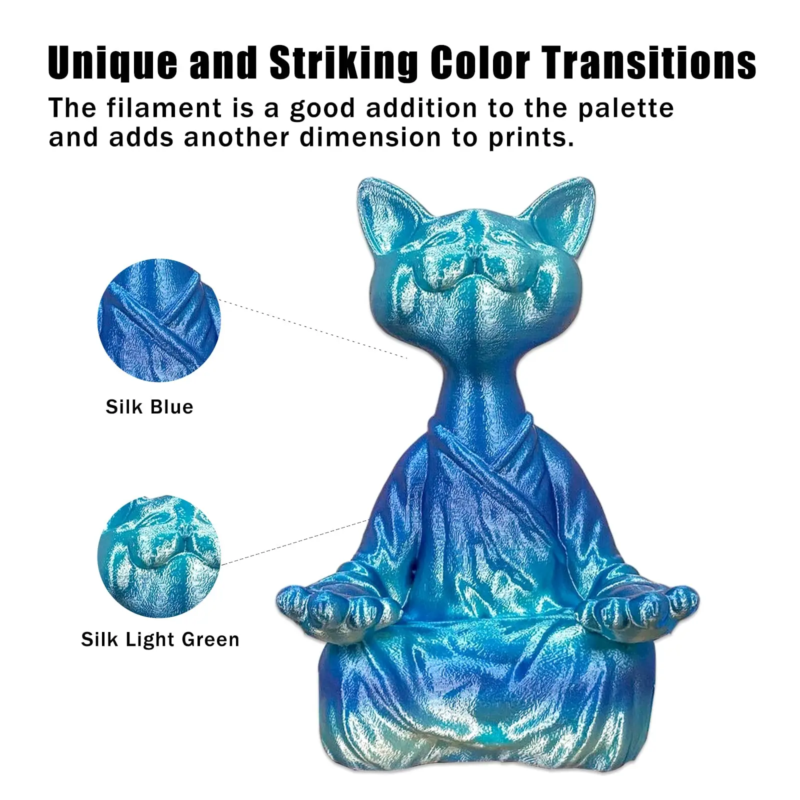 Plastic Rods filament 3d printer pla 1kg/roll, 1.75mmPrinting supplies 3d Printing  Silk PLA PETG ABS  3D printer filament