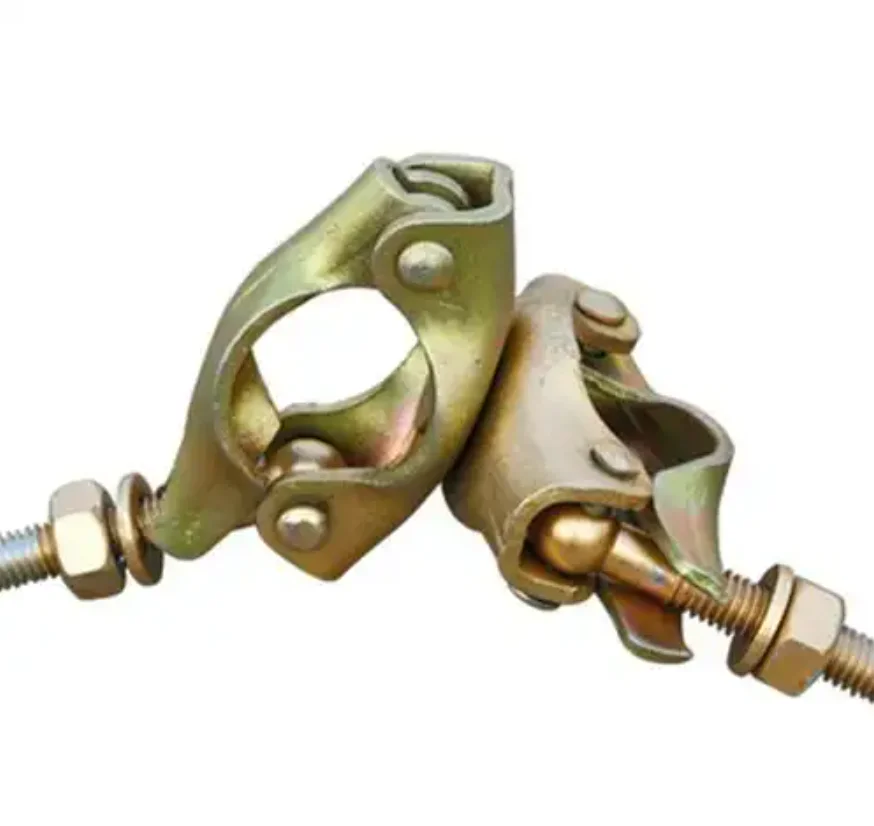 Factory Price Scaffolding Pipe Clamps Metal Construction to Secure Rotating Scaffolding Connectors Rotating Fasteners