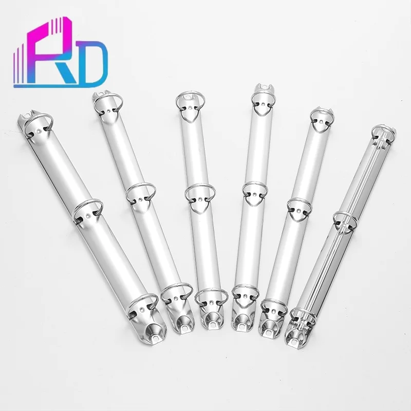 Metal High quality O Type 3 Ring Binder Clip file folder Stationery accessories