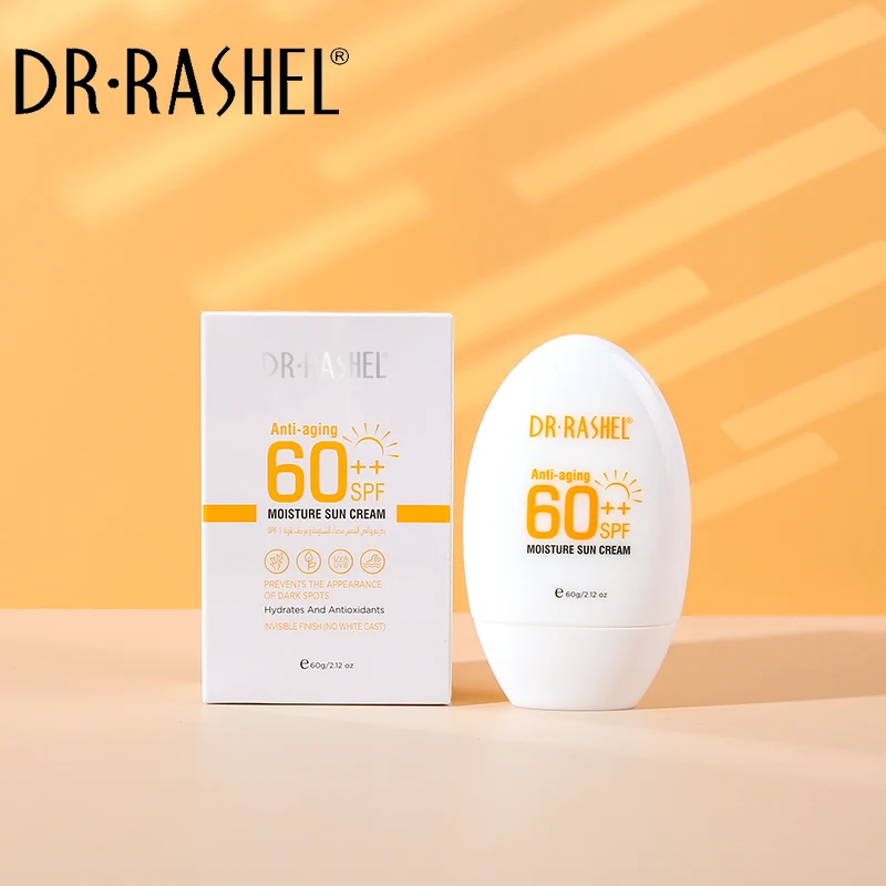 Dr Rashel Sunscreen Products Water And Sweat-resistant Spf 60 Sunscreen tanning 60g Advanced UVA /UVB Protection Sunscreen