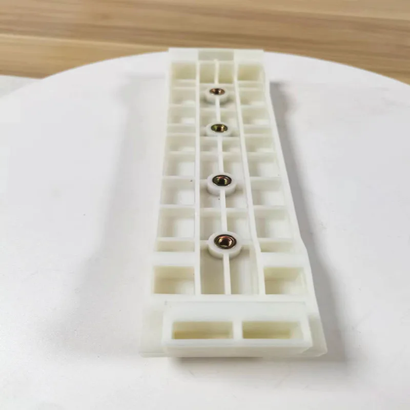 Glass straight edge machine Front splint edger Front and rear pressure plate black rubber strip