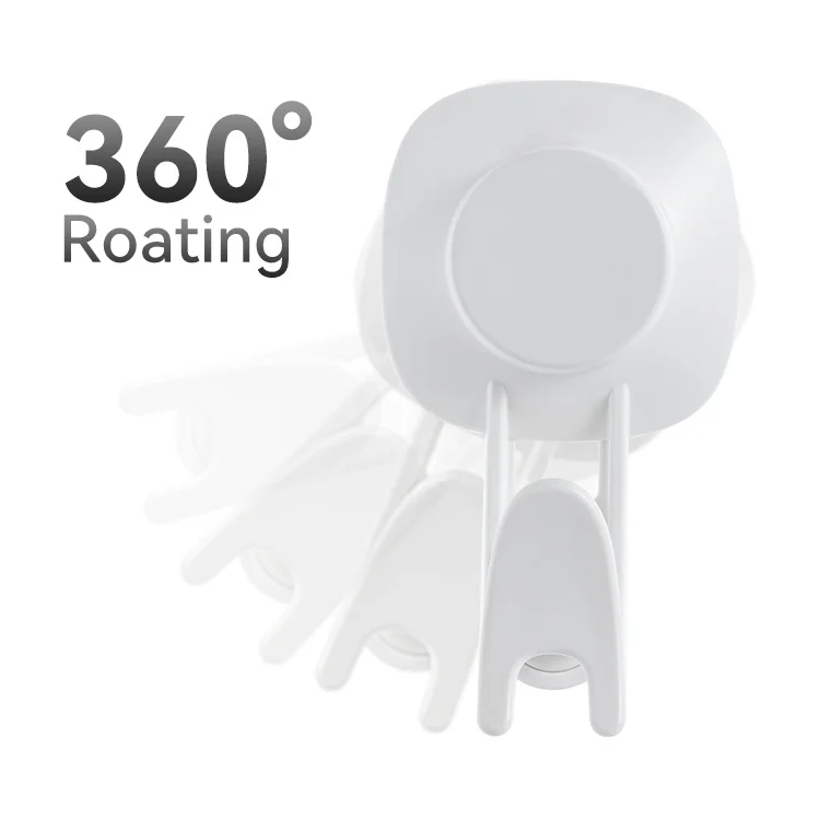 TAILI 2 Pack Hot Sale Suction Holder Hook Bathroom Suction Hanger With Strong Vacuum Suction Cup Hook for Towel