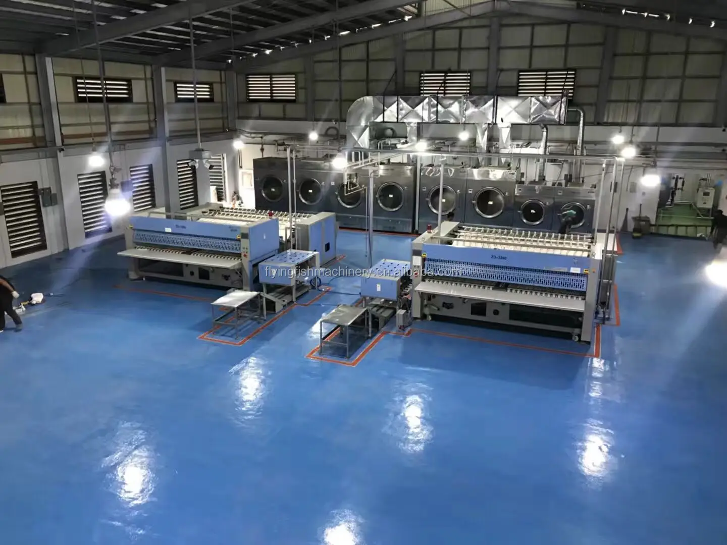 Professional Laundry Cloth Bed Sheets Folding machine