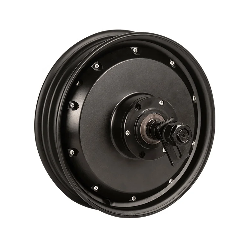 High Power Speed 7000w V3 10inch BLDC Hub Motor for Electric Scooter Motorbike