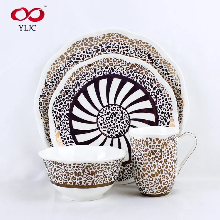 best selling products bone china wholesale plate royal porcelain dinner set