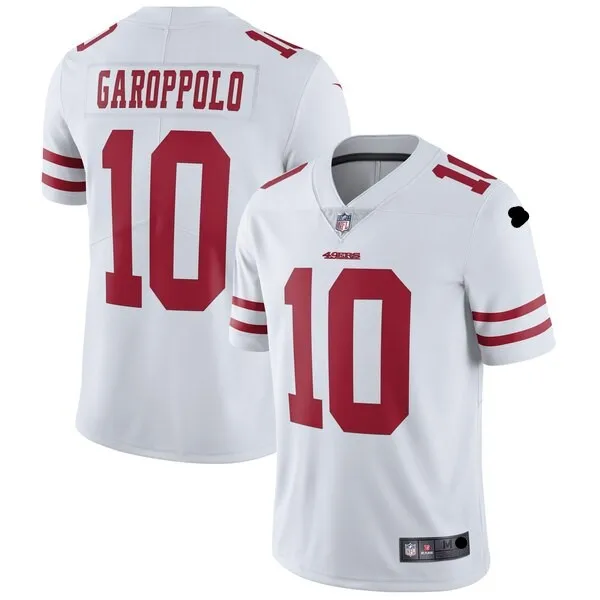 Прямая поставка оптовая продажа модная мужская футболка NFL 49ers с карманом 5XL Повседневная простая качественная свободная хлопковая для футбольной