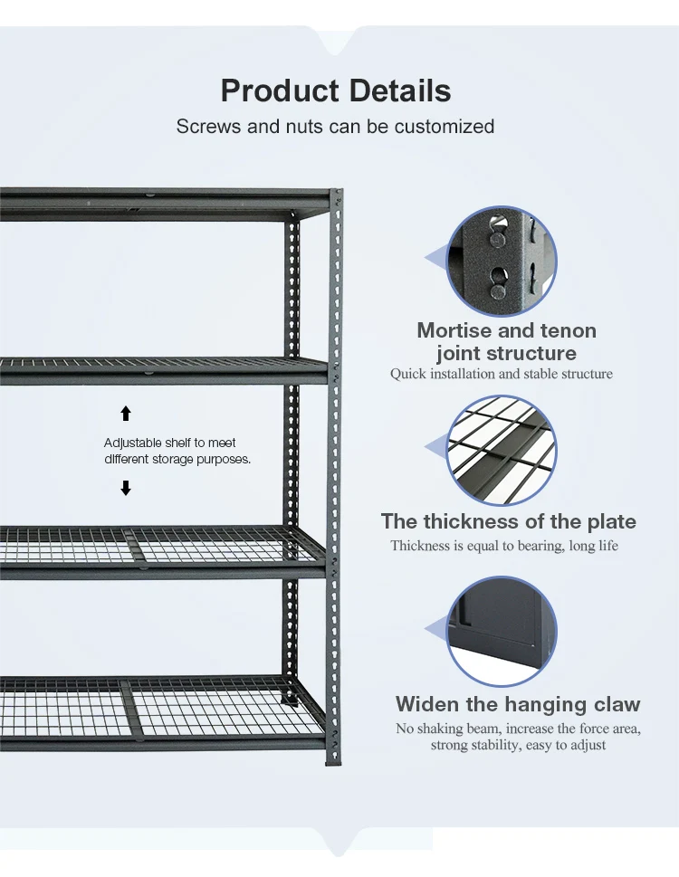 Commercial Stainless Steel Storage Racks and Shelf for Warehouse Shelves Racks