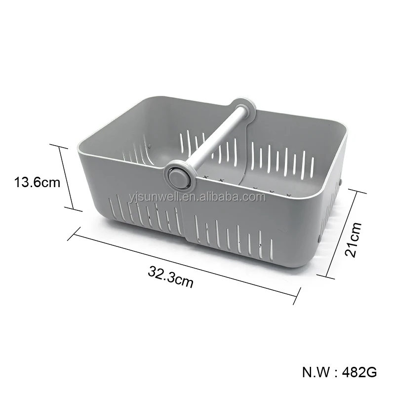 Plastic box foldable kids baby cloth storage basket Strainer basket