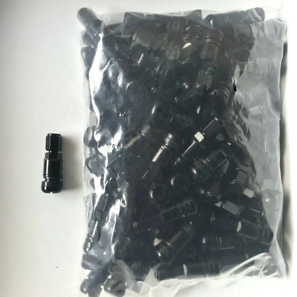 Car valve MS525 aluminum alloy stem black