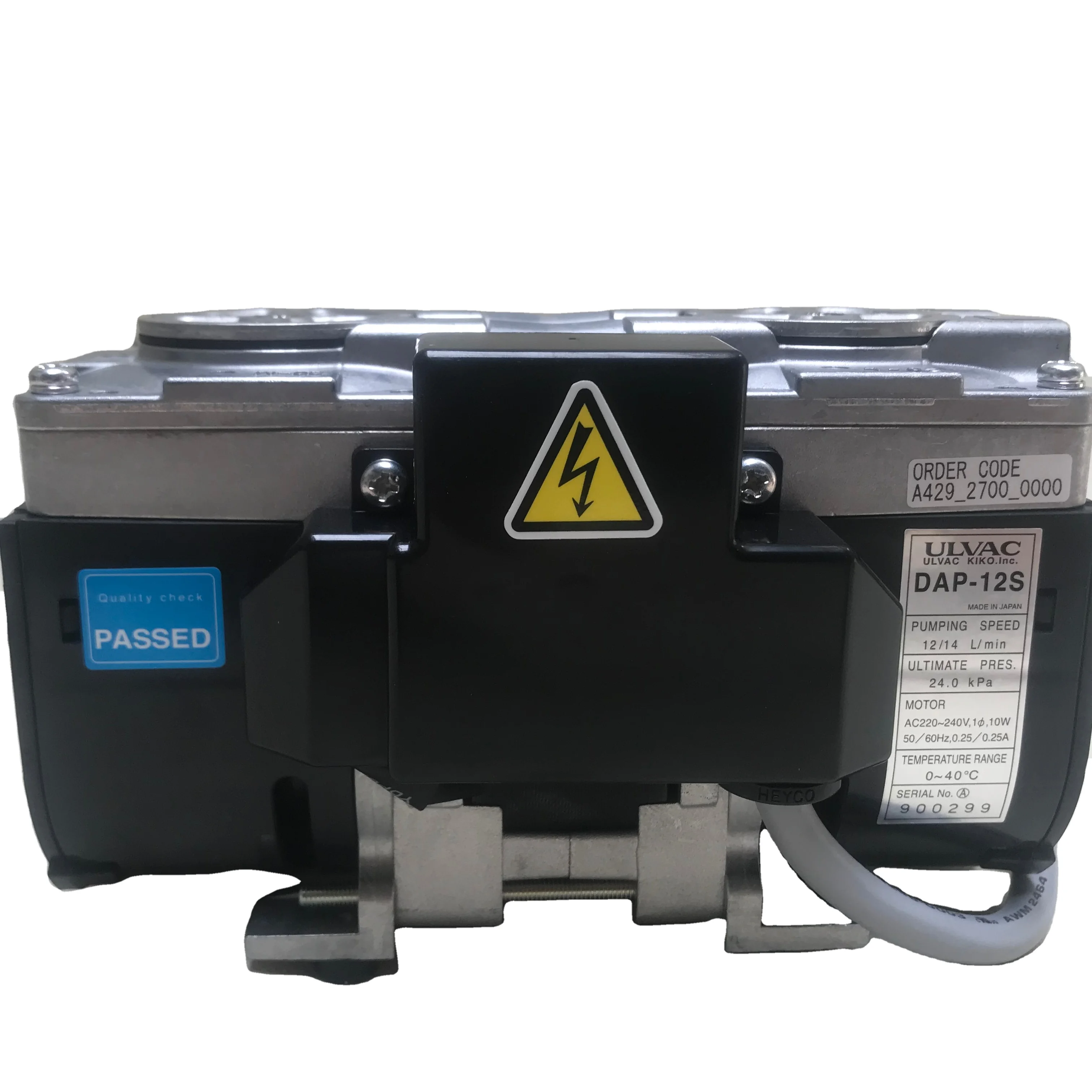 Dry Electric Diaphragm Vacuum Pumps ULVAC DAP-6D from China