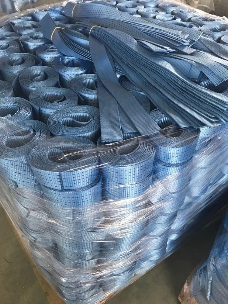 Hot Sale Customized Width High Tenacity Industrial Polyester Webbing For Lashing Straps