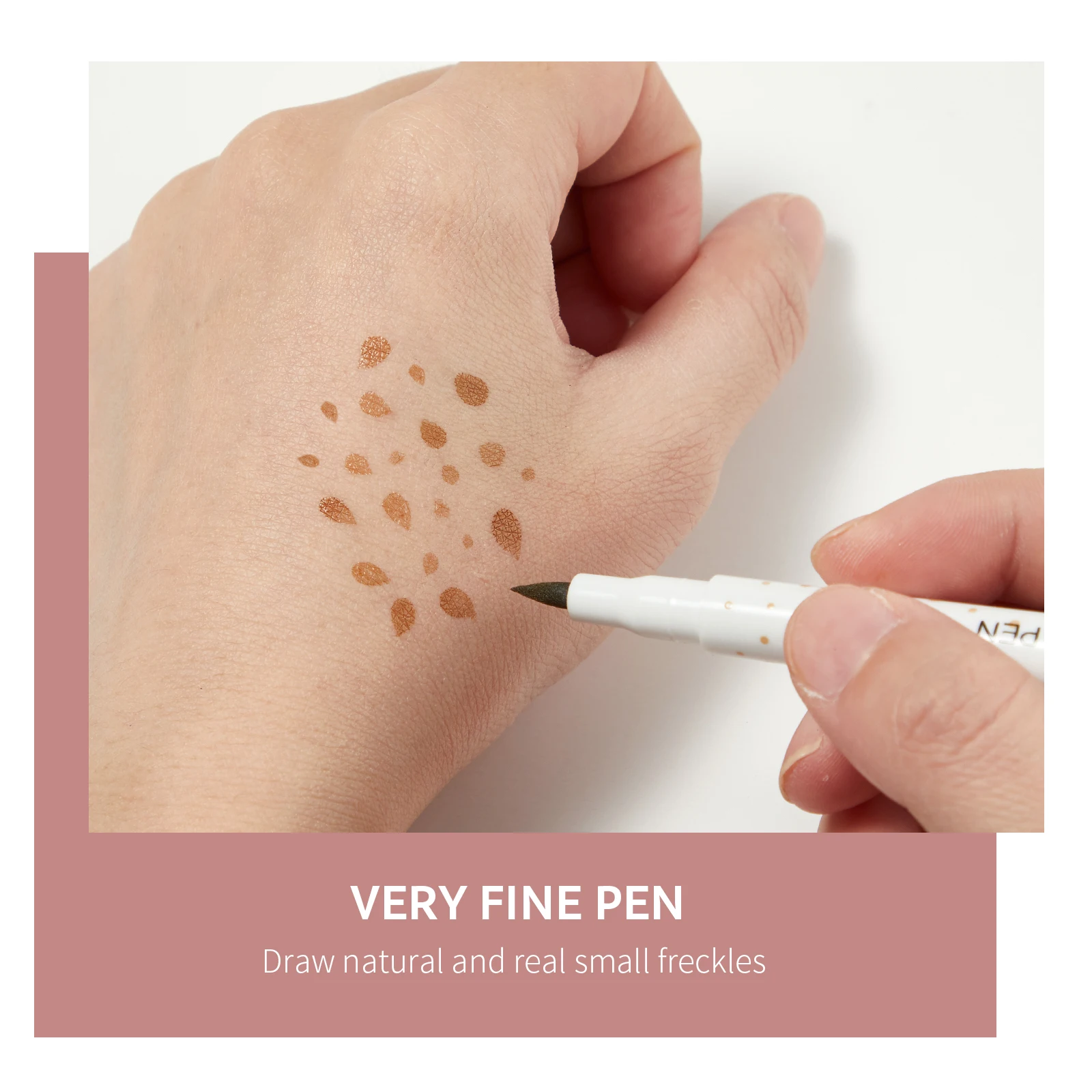 Private Label Waterproof Long-lasting Freckle Pen Wholesale Quick-dry Smudge-proof  Vegan Freckle Pen