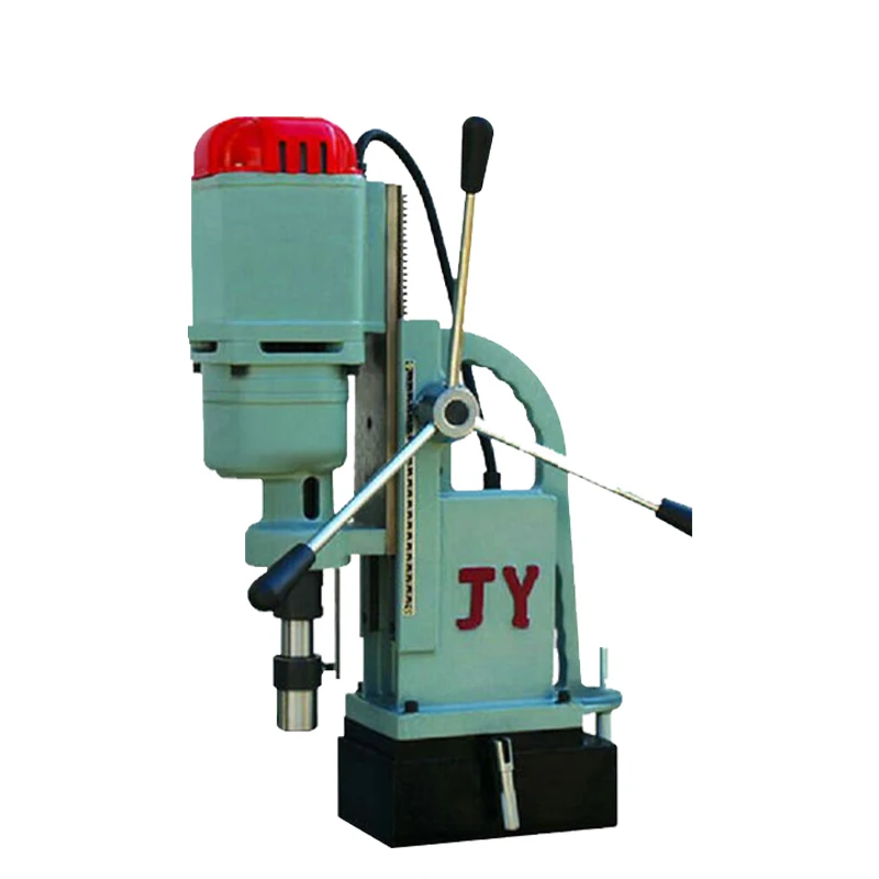 High-Power Small Industrial Portable Drilling Machine Magnetic Drill with Iron Suction Tap Magnetic Seat for Easy Hollow Drill