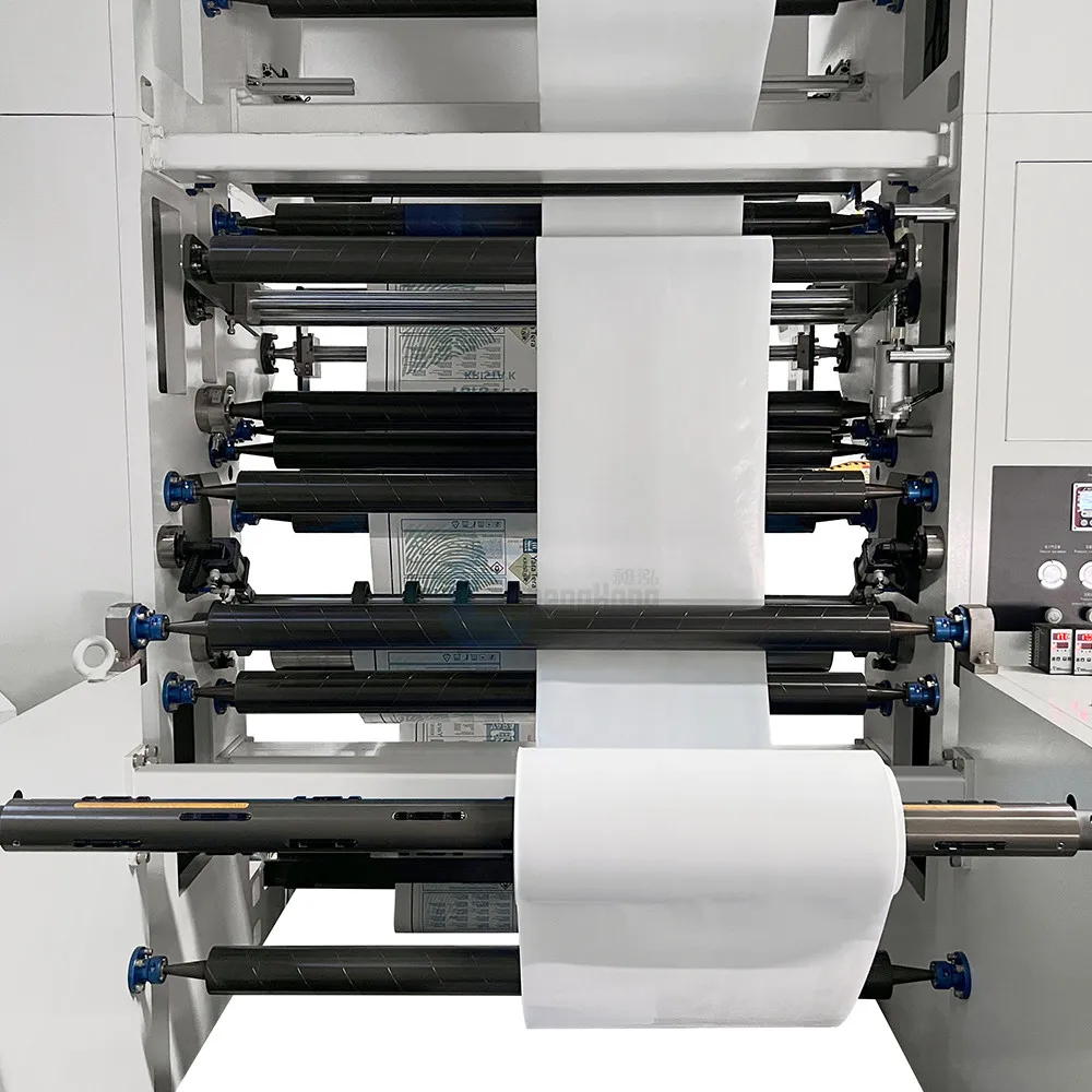 2024 newly stack printing machine flexographic printers servo mottor control for  bopp opp pe 300m/min