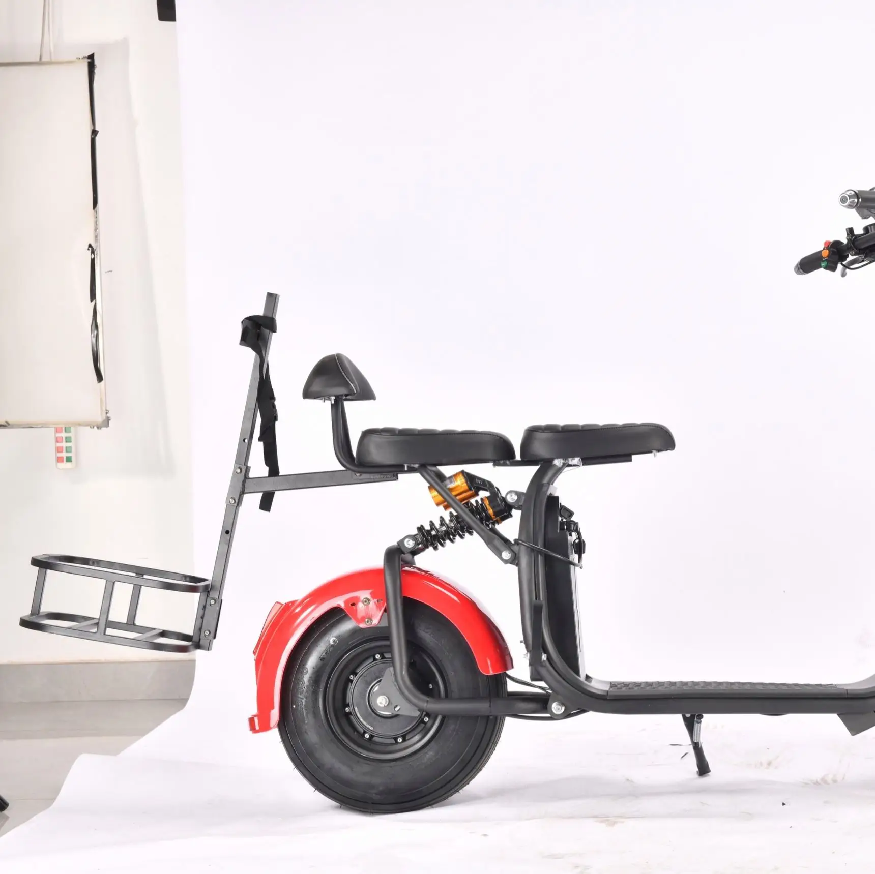 EEC approved 1000W big fat tyre adult chopper electric scooter citycoco citycoco