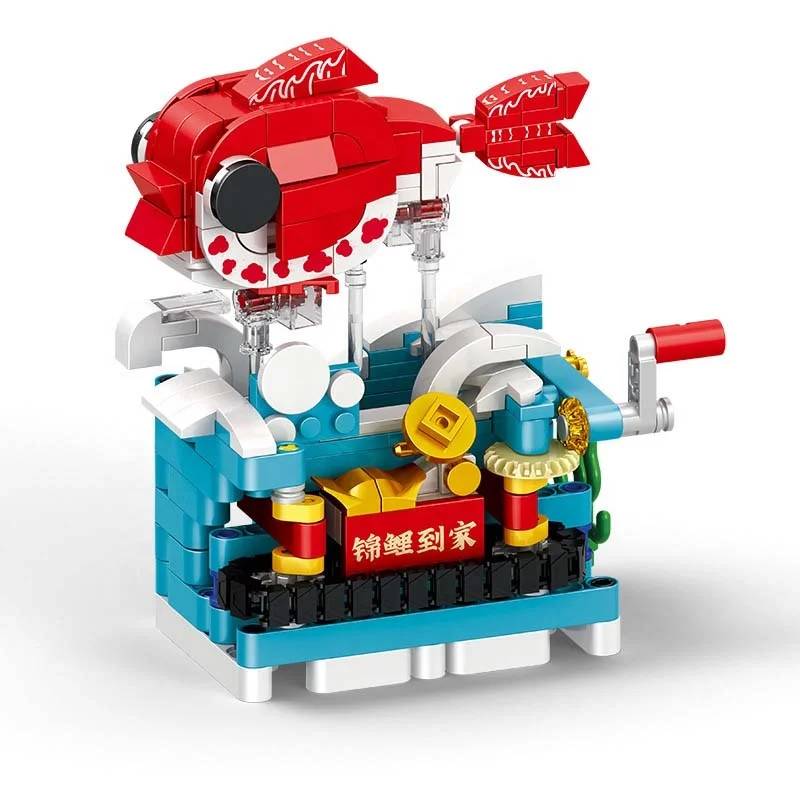 Hot Trending Products Chinese Spring Festival Jubilant Building Blocks Beijing Opera Figure