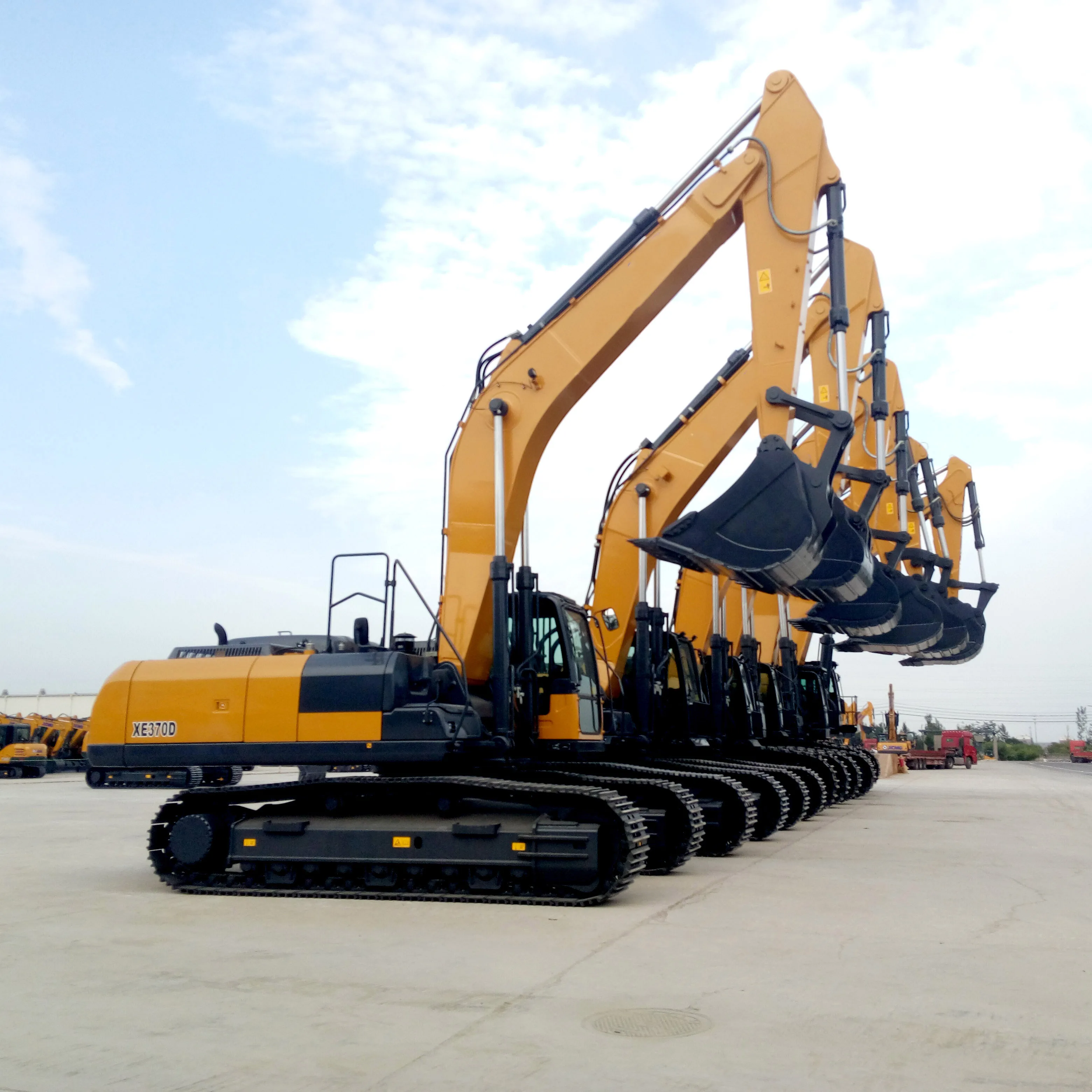 40 тонн большой экскаватор XE400DK 2 м3 Объем ковша с верхним двигателем