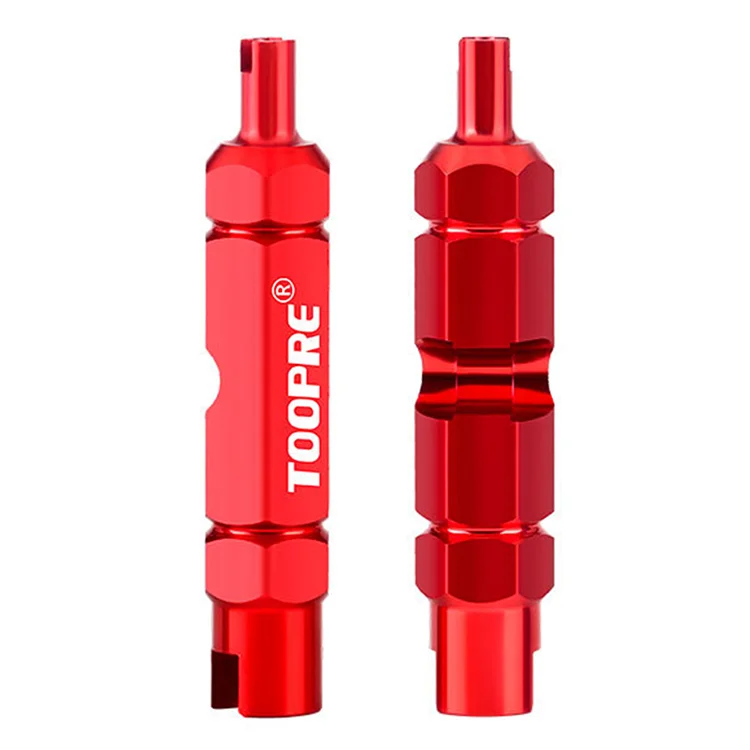 Toopre Multifunction Valve Core Removal Tool Bike Tube Tire Valve Core Disassembly Tool