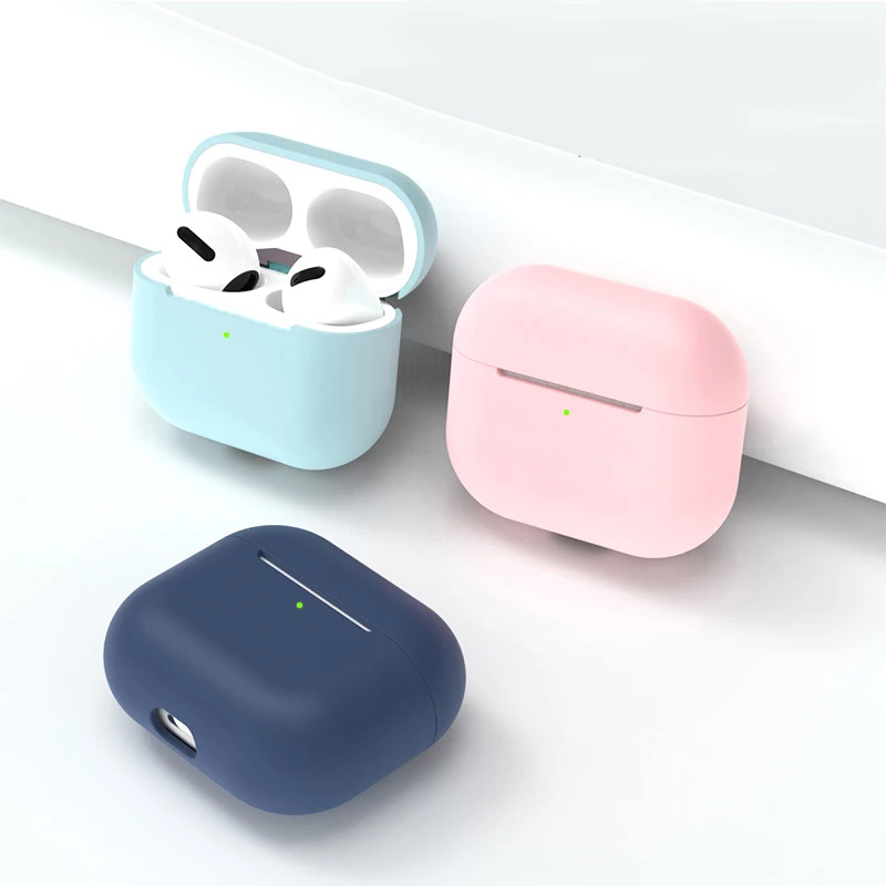 Полностью защитный чехол для Air Pods 3nd поколения мягкий Премиум силиконовый 1 5 мм толщина 20 шт. Apple Airpods