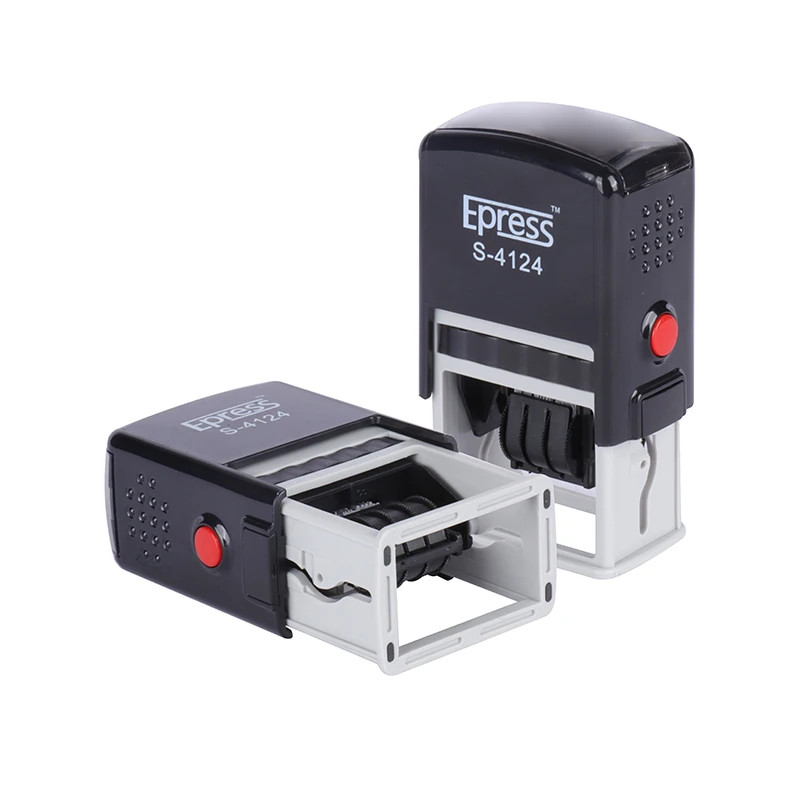 Custom Automatic Business Card Seal Self-inking Stamps Office Self Inking Rubber Stamp