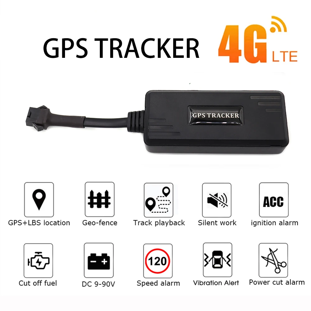 Cheap GPS Car Tracker CY05 4G GPS Tracker 9-90V History trace playback