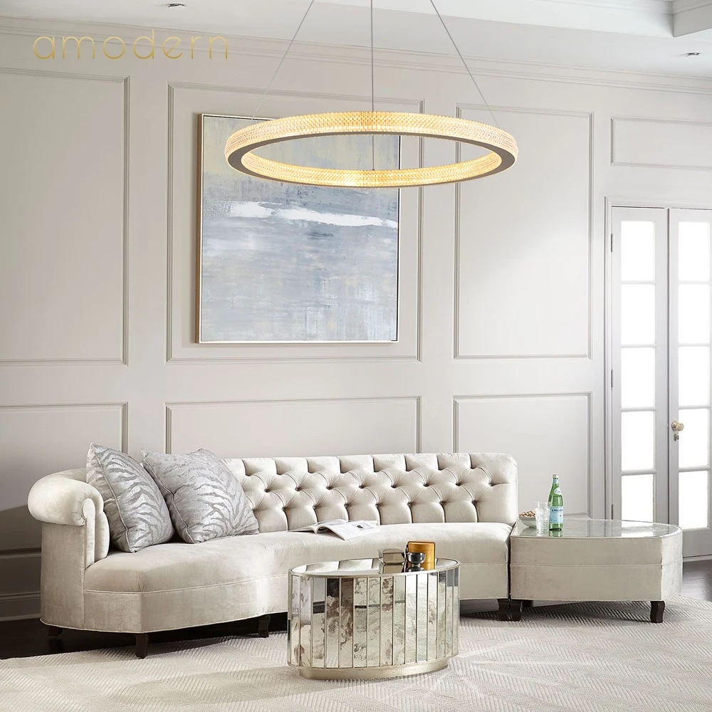 
Nordic Modern Chandelier Lighting Ceiling Dining Room Living Room Crystal Hotel Glass Pendant Light 