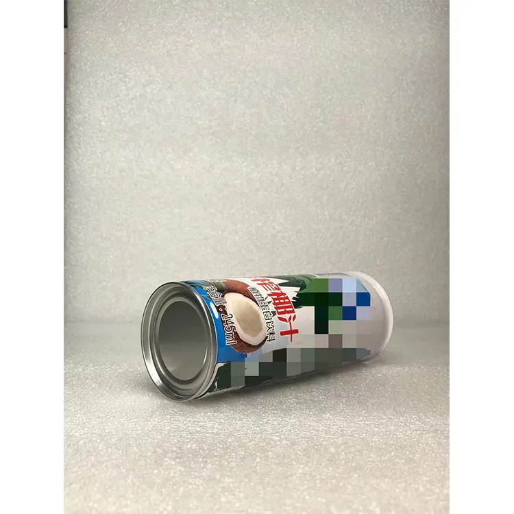 drinkable printing tin cans with lidsMade in China specializes in manufacturing  high-quality new empty beverage