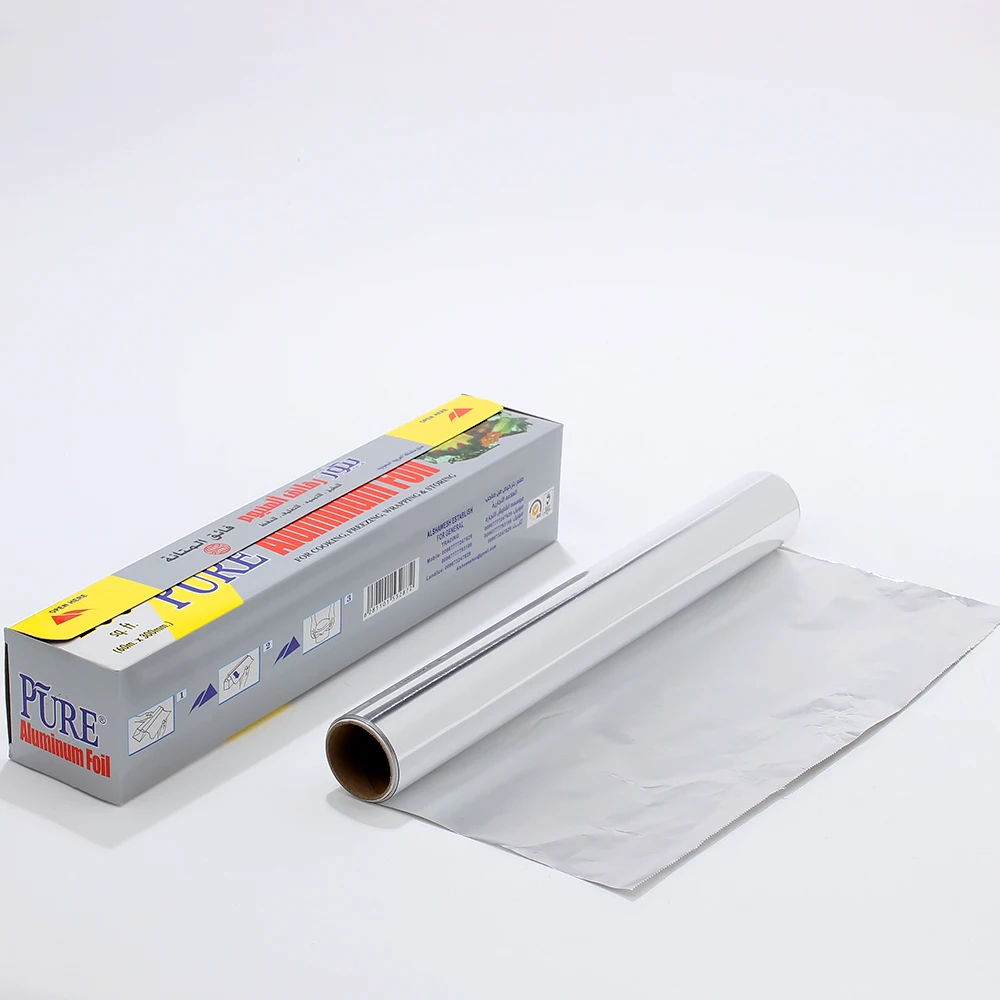 8011 O Hot sealing  10 Micron   Aluminium Foil Paper Household Aluminium Foil 2Kg