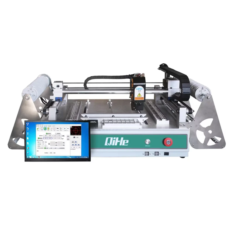 New Model Led Bulb Machine TVM802B PLUS SMT Pick and Place Machine Chip Mounter For Led Strip Making