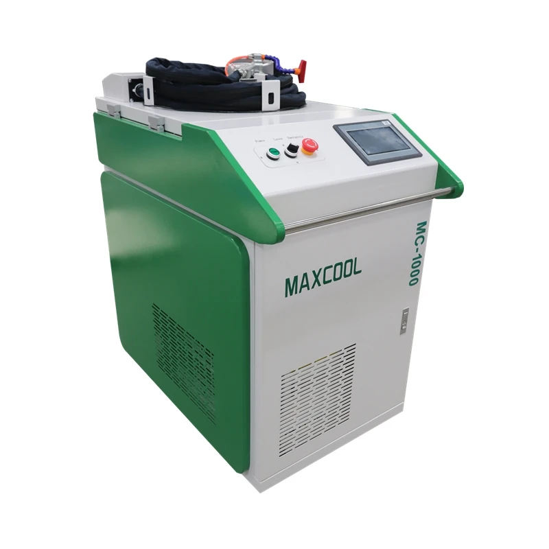 Raycus 2000w metal cleaning lazer machine Fiber laser steel rust cleaning machine for powder coating