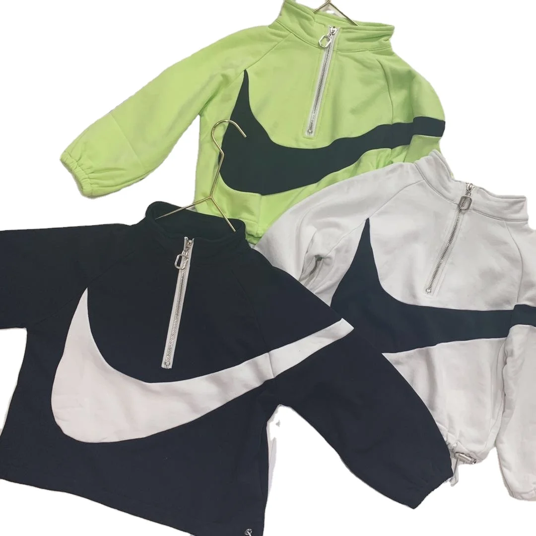 Сезон осень-зима; Новый стиль; Детское модное молния пуловер свитер с длинными рукавами