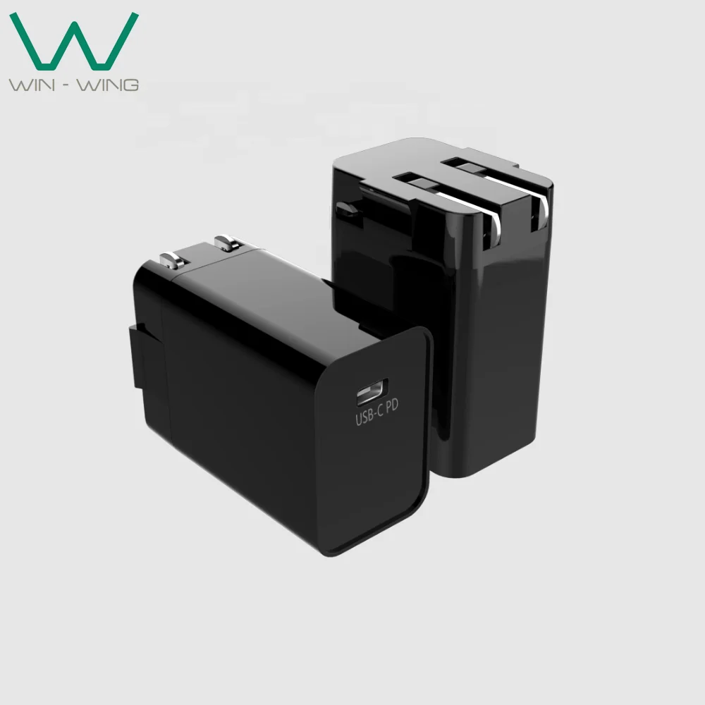 Сетевое зарядное устройство типа C 5 В/3 А 9 В/2,22 а 12 В/1,67 а 20 Вт Зарядное устройство PD