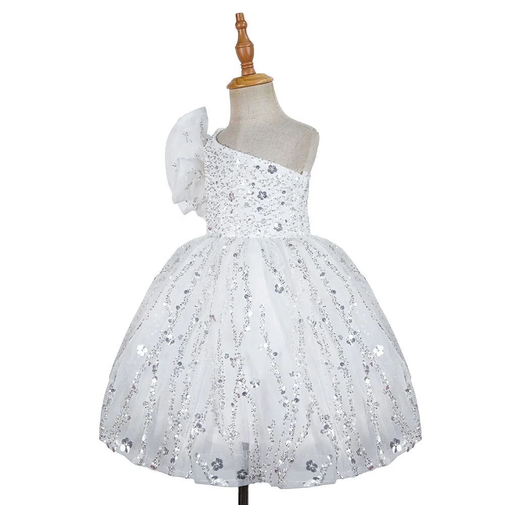 Evening Dress Girl Child White Princess Party Dresses For Girls