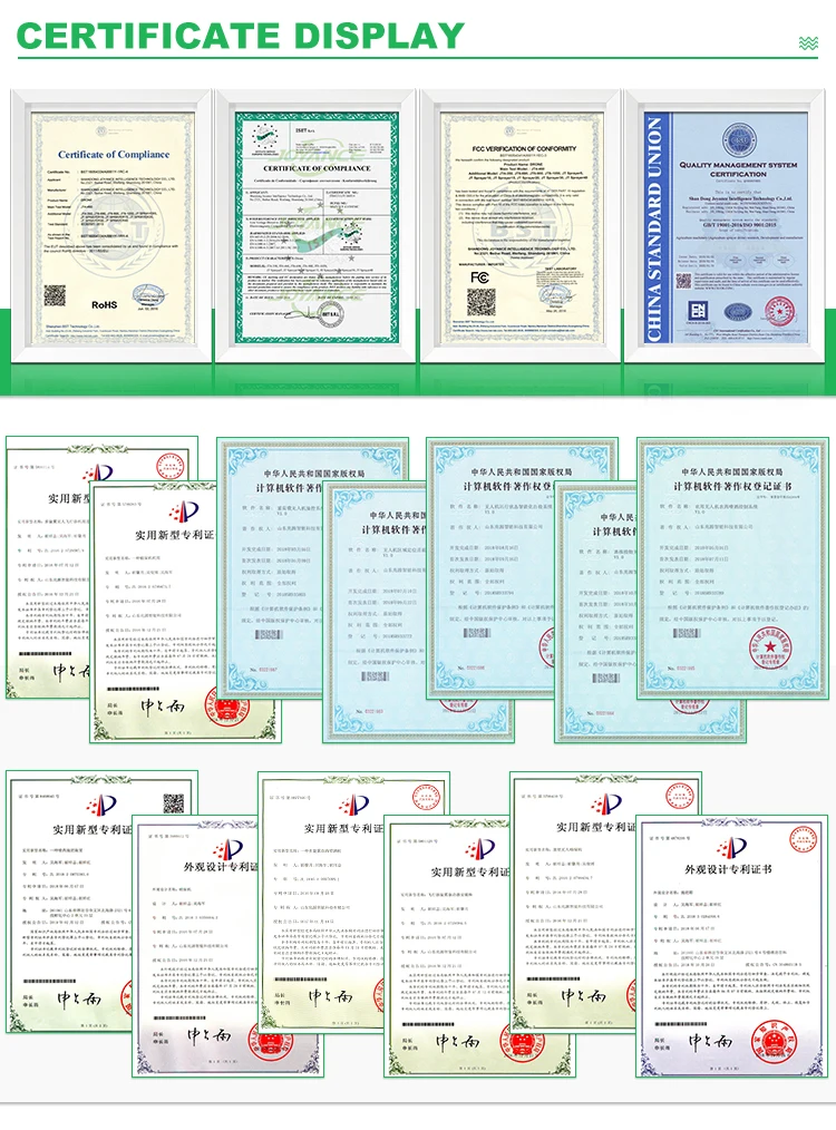 10kg/16kg/20kg/32kg payload agriculture drone spray pertanian uav removable tank drone Frame kit