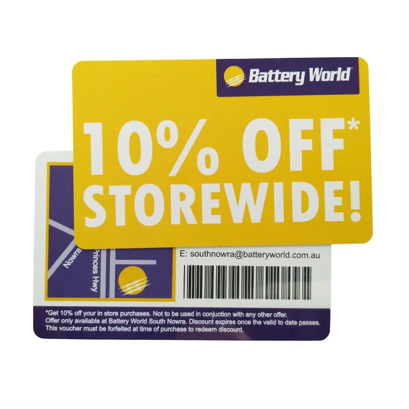 Customized printing encoded CR80 Loco/Hico Magnetic Stripe Card Barcode Vip card