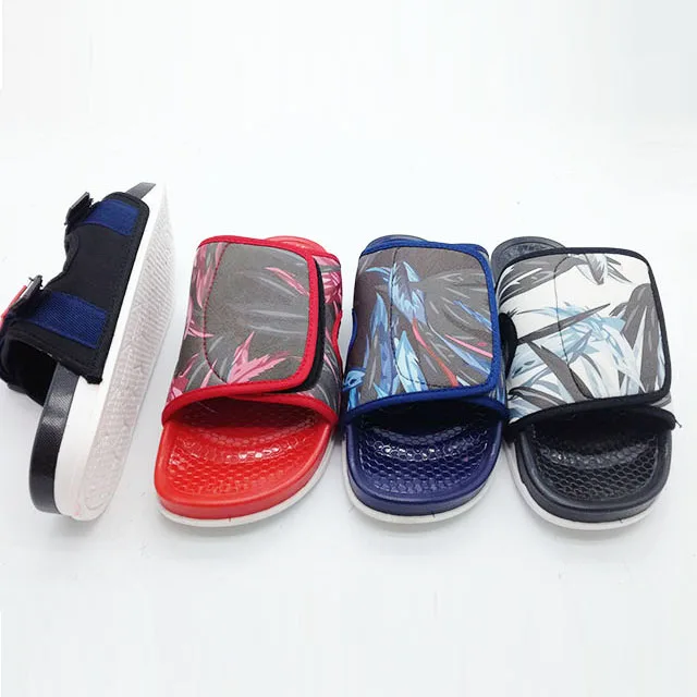 Custom Logo PCU footwear outdoor black pvc slides men sandal slippers Men slippers