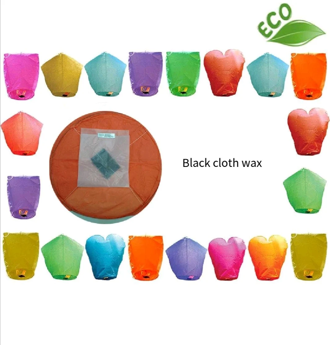 Origin Export Environmental Sky Flying Lantern Oval Diamond Heart Shape Colorful  Wishing Paper Lantern