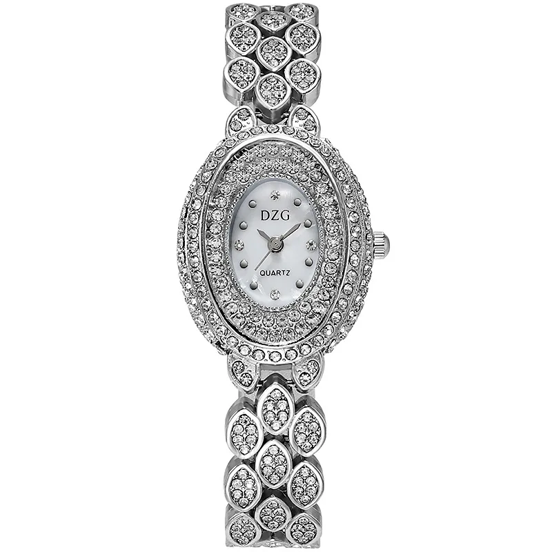 Luxury Hip Hop Bling Bling Women Diamond Iced Out Watch Fashion Female Quartz Watches Wristwatch 2022