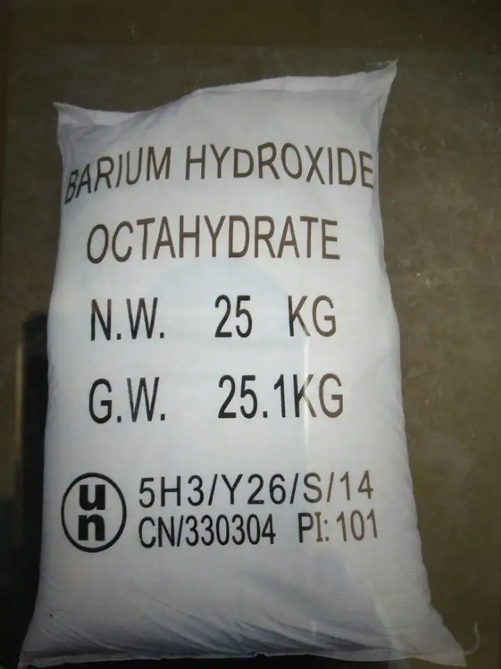 
Barium Hydroxide Monohydrate or Octahydrate Fengda Factory Supply 99%Min Barium Hydroxide 