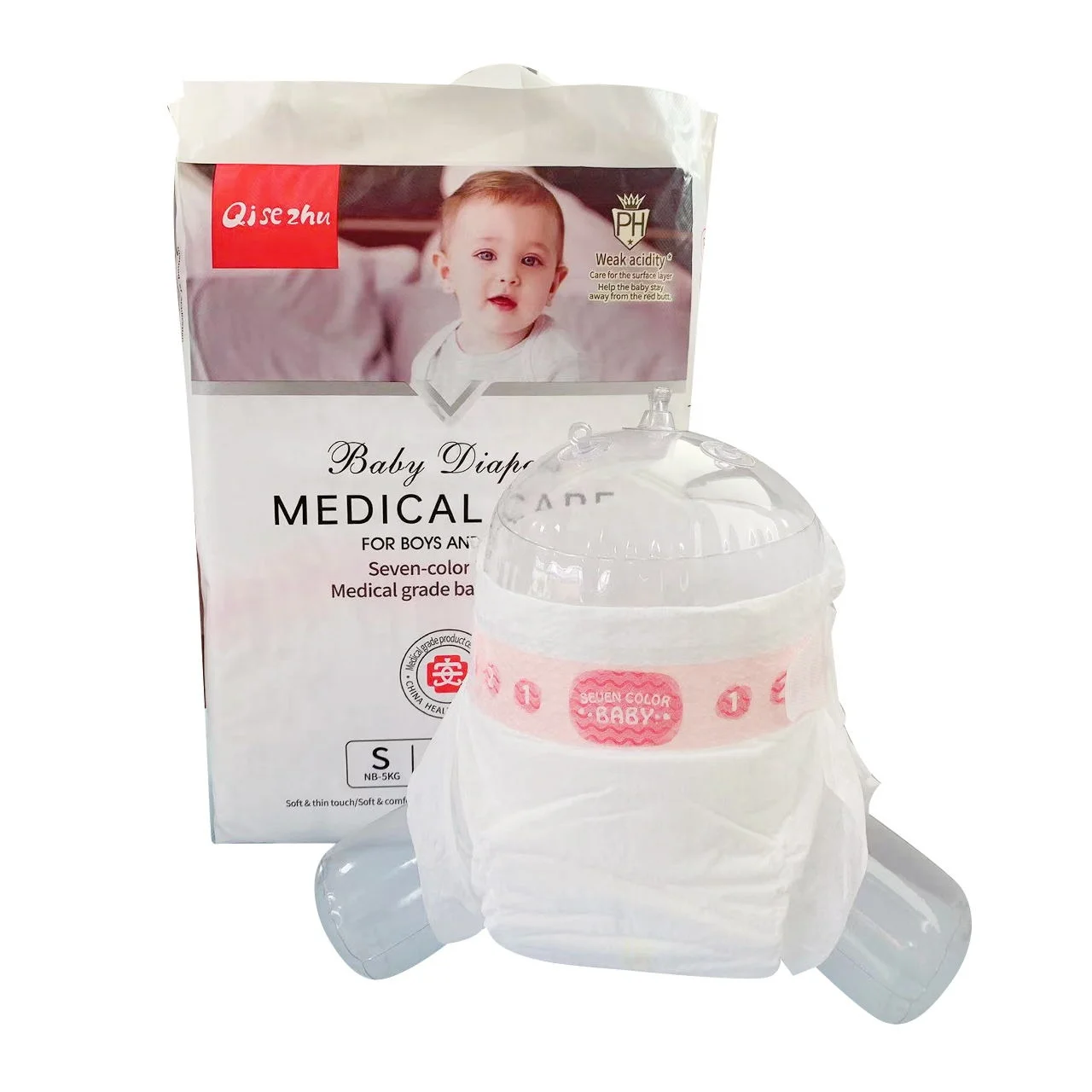 Magic Baby Diapers Japan Sandia Soft Green USA Blue Anti SAP Pulp Big Tape Feature Container Weight Material Lbs Breathable Type
