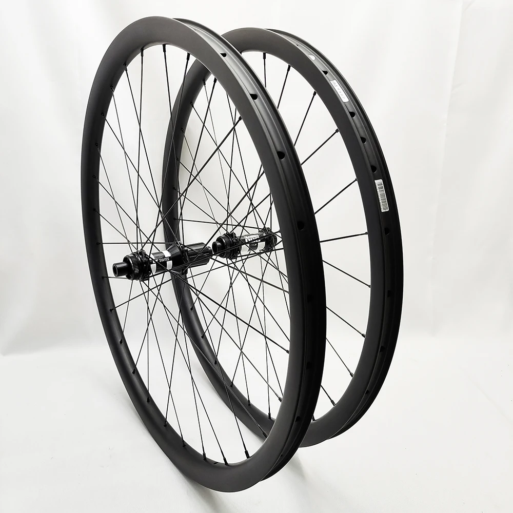 Bicycle Rim 29 Complete Cheap Shipping 30mm Profile Carbon Fiber Mtb Bike Training Wheelset