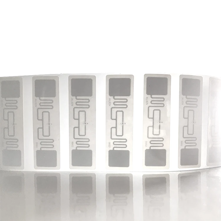 ISO 18000-6C RFID Inlay Writable Passive UHF 860-960Mhz Label Mini Waterproof PET/PVC/Paper RFID Tag Sticker