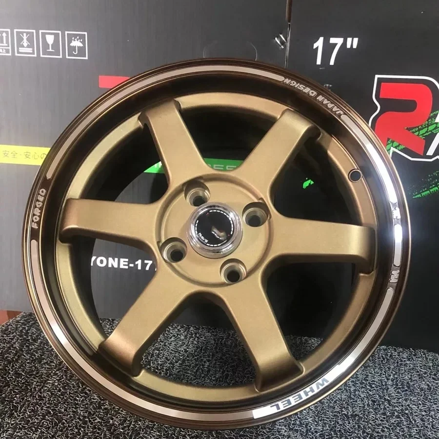 Производители колес японский дизайн te37 литые диски R15 4X100