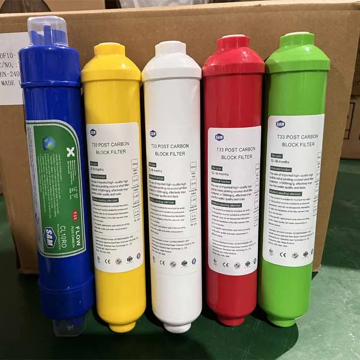 Reverse Osmosis System T33  Post Coconut Activated  Carbon Water Filter Cartridges