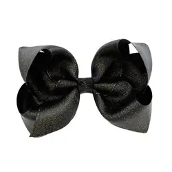 4 inch Metallic Gold Twisted Ribbon Hairbow - Buy Metallic Ribbon Hair Bows